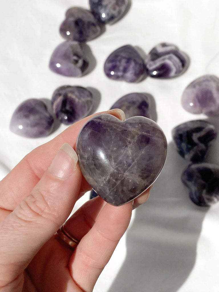 Amethyst Heart | Medium - Unearthed Crystals