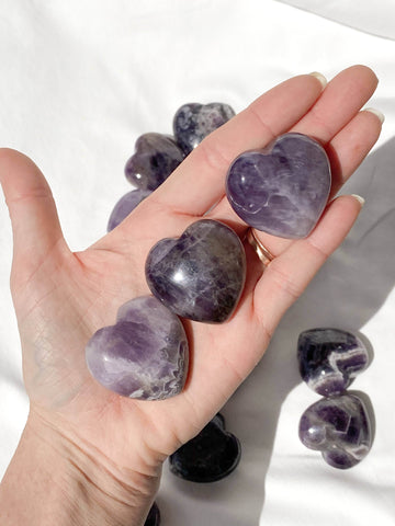 Amethyst Heart | Medium - Unearthed Crystals