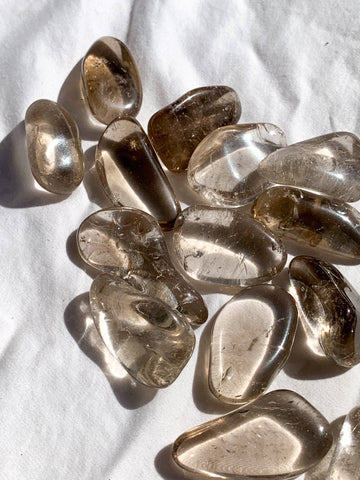 Smokey Quartz Tumbles | Small - Unearthed Crystals