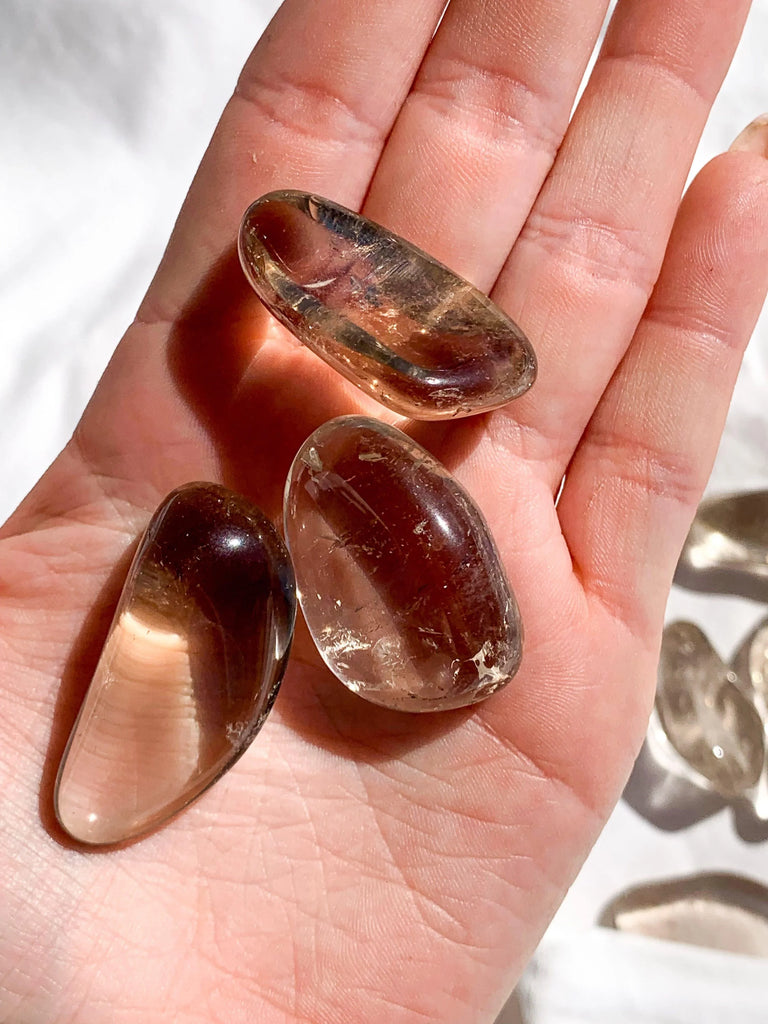 Smokey Quartz Tumbles | Small - Unearthed Crystals