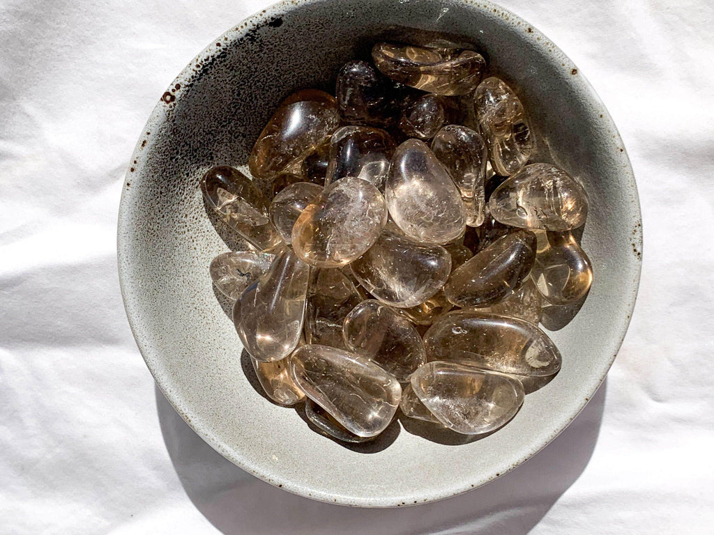 Smokey Quartz Tumbles | Medium - Unearthed Crystals