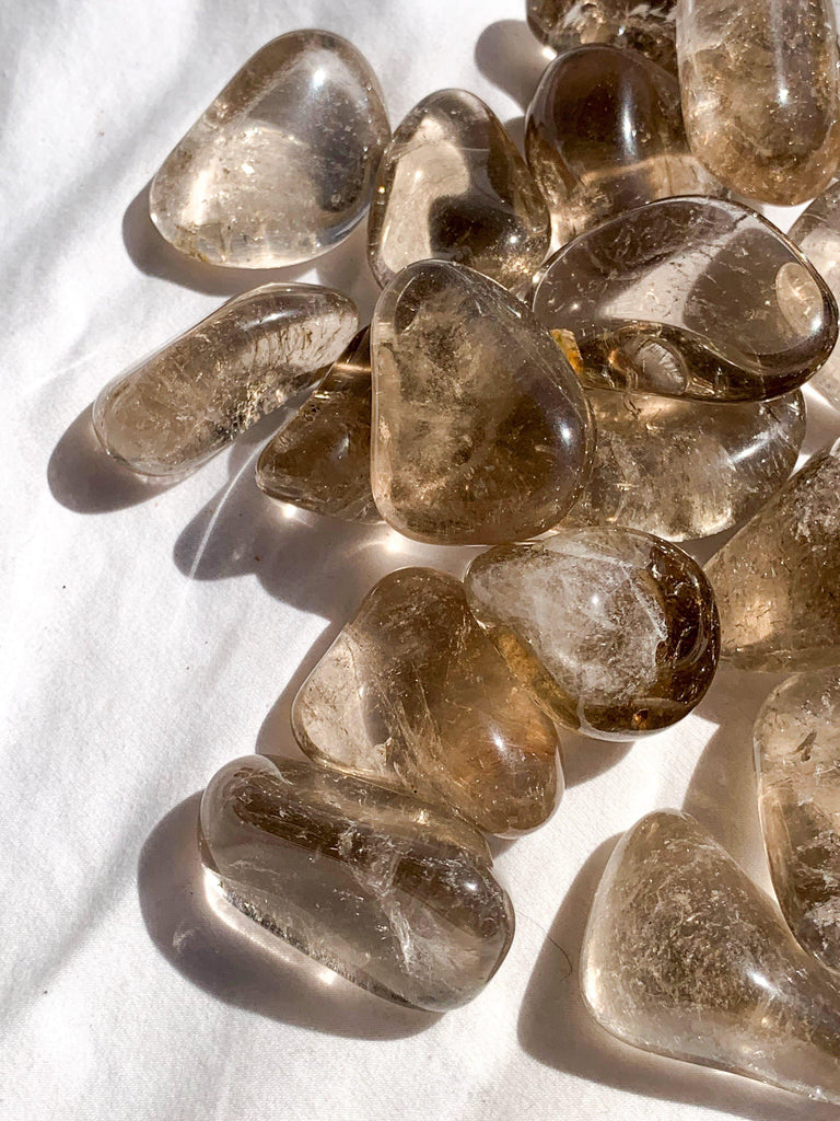 Smokey Quartz Tumbles | Medium - Unearthed Crystals