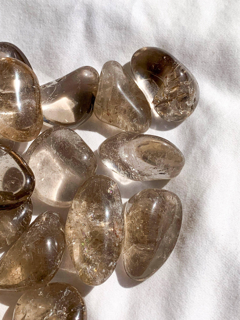 Smokey Quartz Tumbles | Medium - Unearthed Crystals