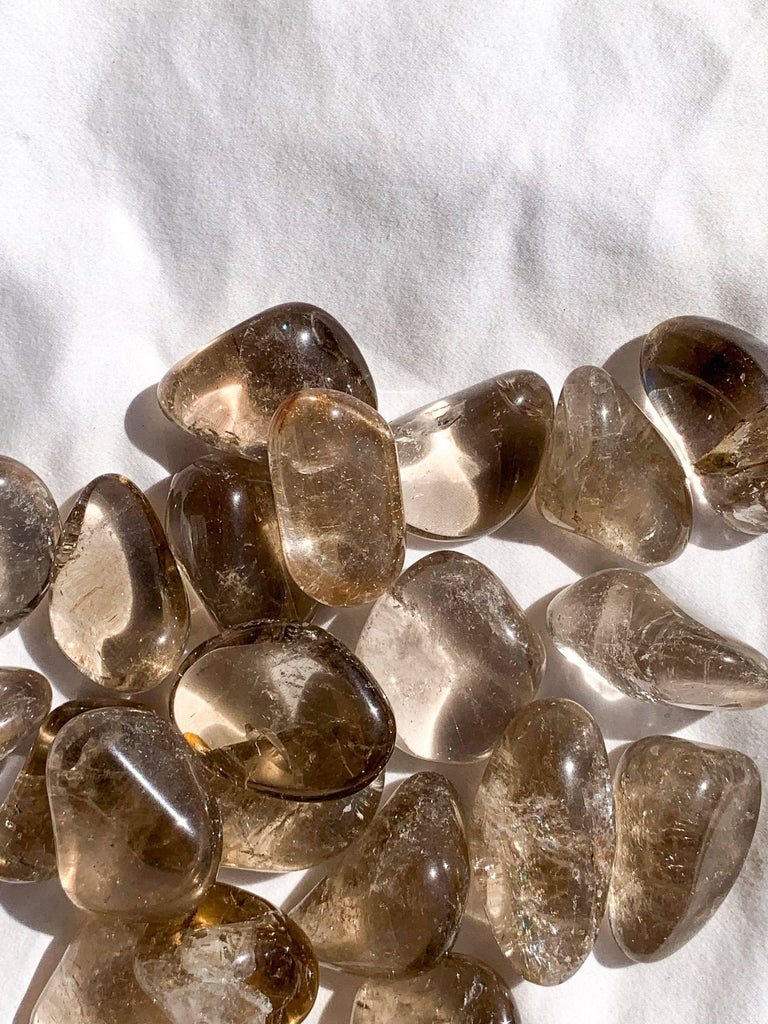 Smokey Quartz Tumbles | Medium - Unearthed Crystals