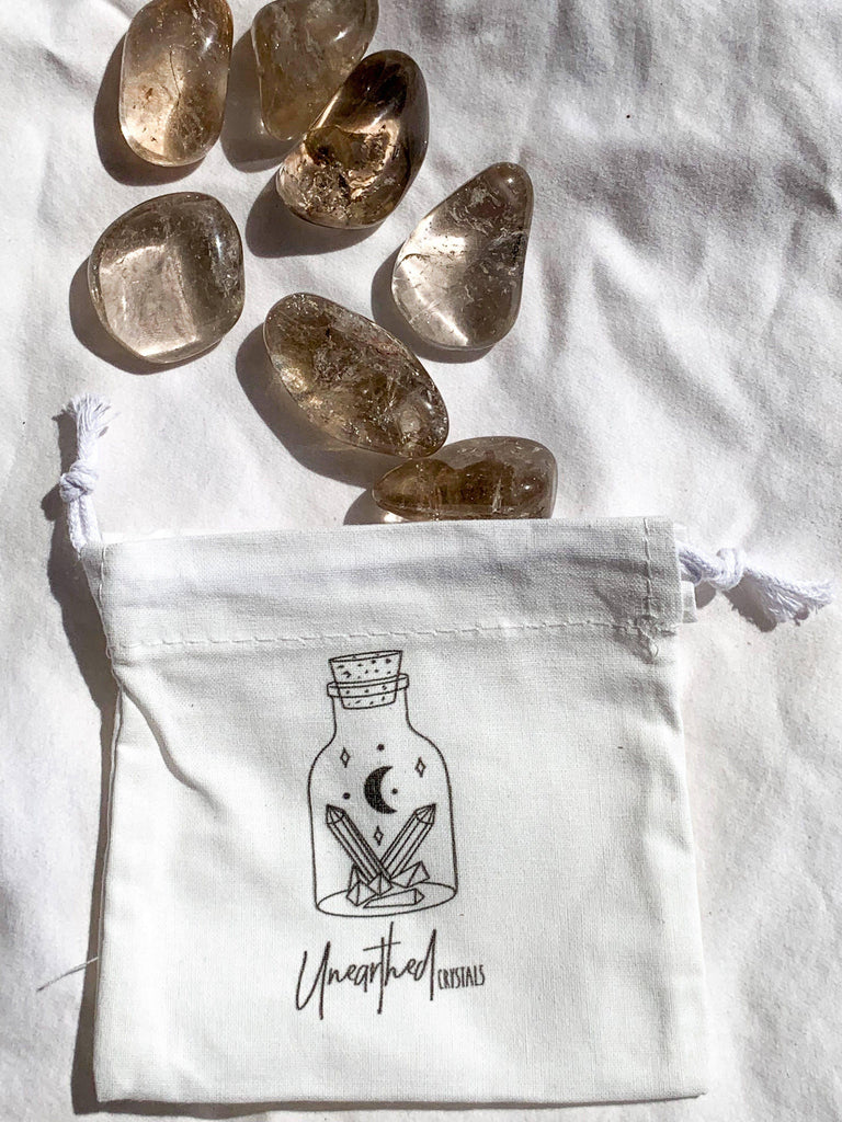 Smokey Quartz Tumbles | Medium - Unearthed Crystals