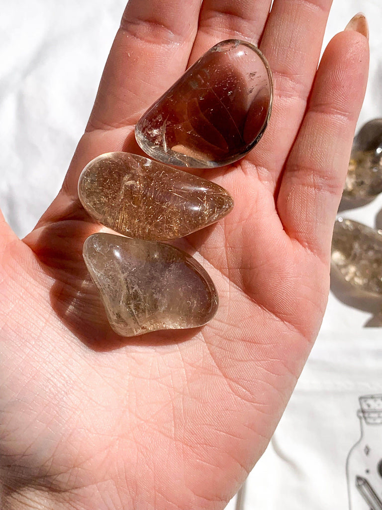 Smokey Quartz Tumbles | Medium - Unearthed Crystals