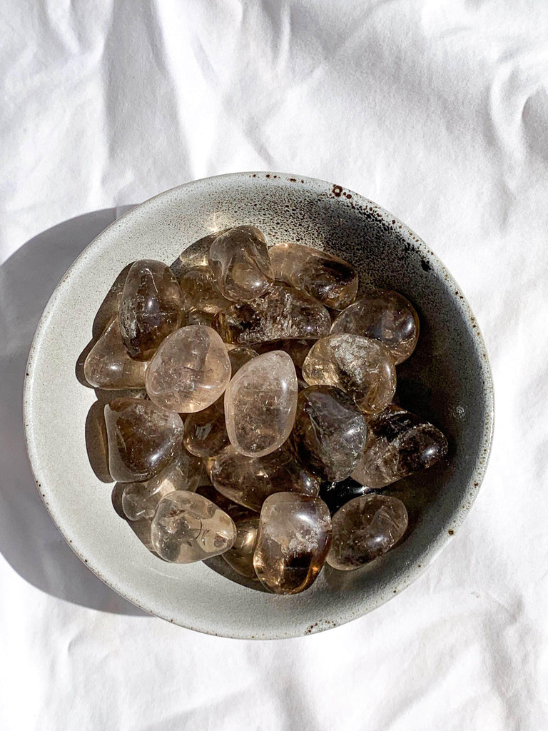 Smokey Quartz Tumbles | Large - Unearthed Crystals