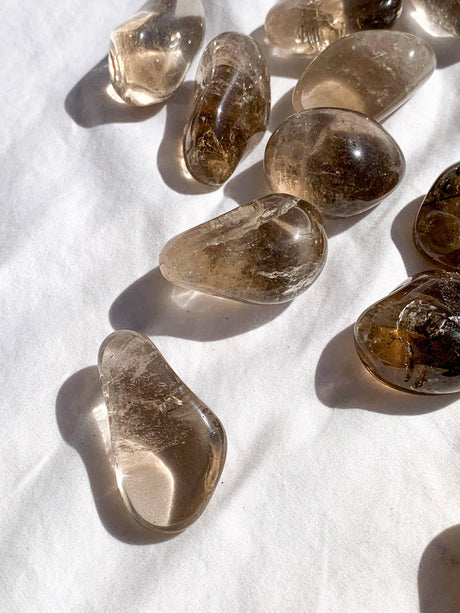 Smokey Quartz Tumbles | Large - Unearthed Crystals