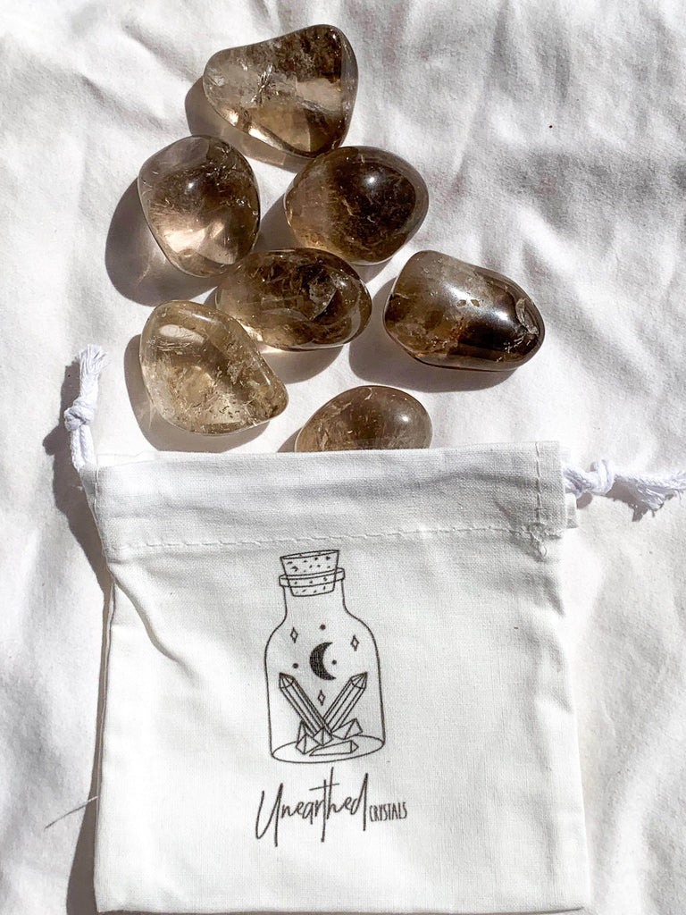 Smokey Quartz Tumbles | Large - Unearthed Crystals