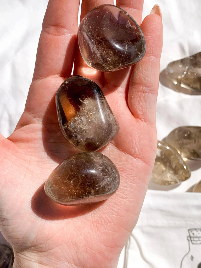 Smokey Quartz Tumbles | Large - Unearthed Crystals