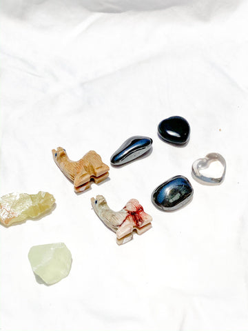 Tiny Human Basics Pouch | Llama - Unearthed Crystals
