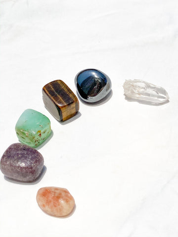 Tiny Human Antidote Pouch | Courage - Unearthed Crystals