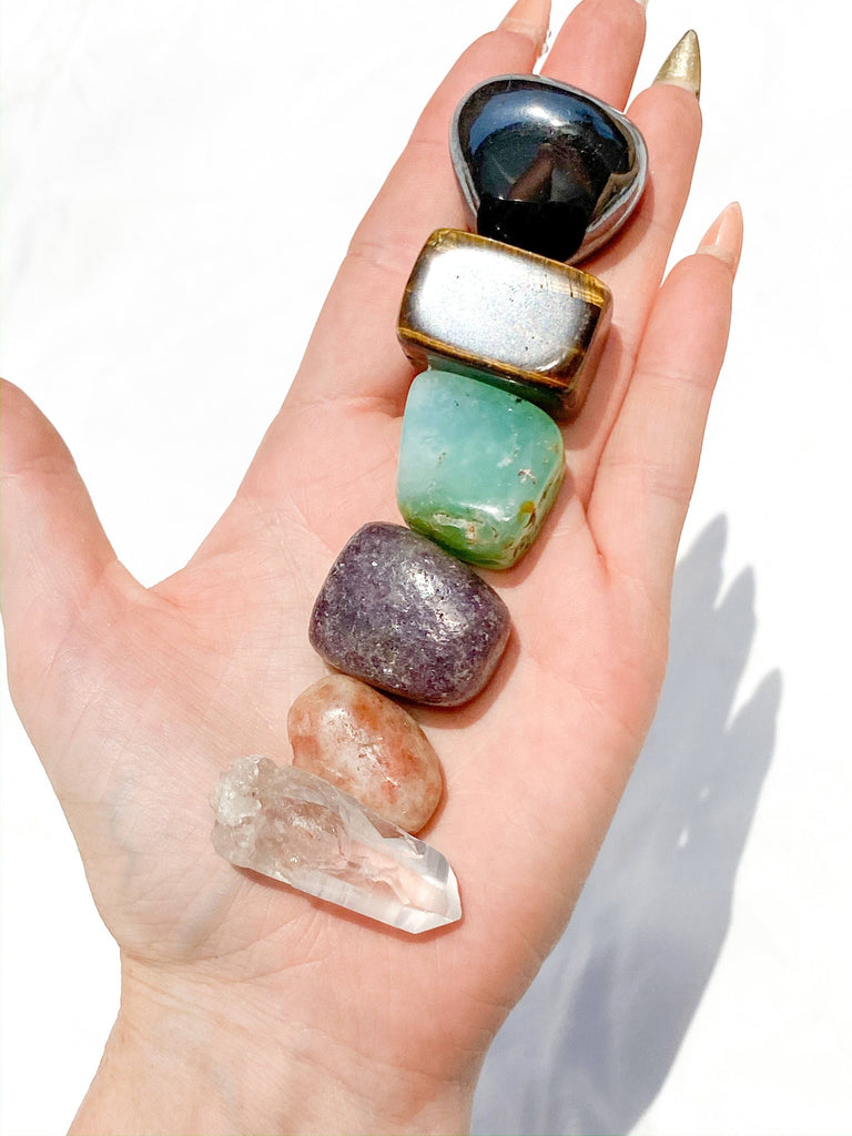 Tiny Human Antidote Pouch | Courage - Unearthed Crystals
