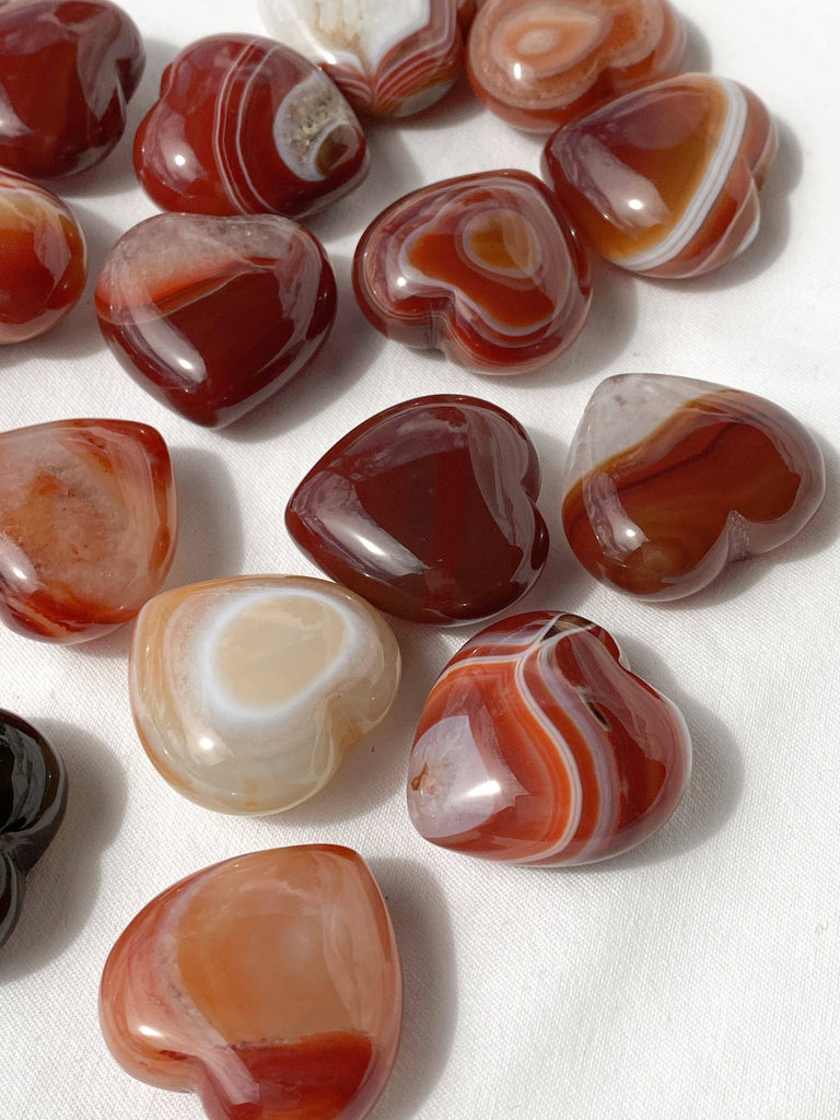 Carnelian Heart | Small - Unearthed Crystals