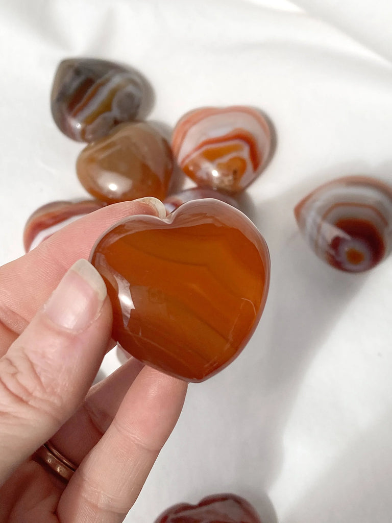 Carnelian Heart | Large - Unearthed Crystals