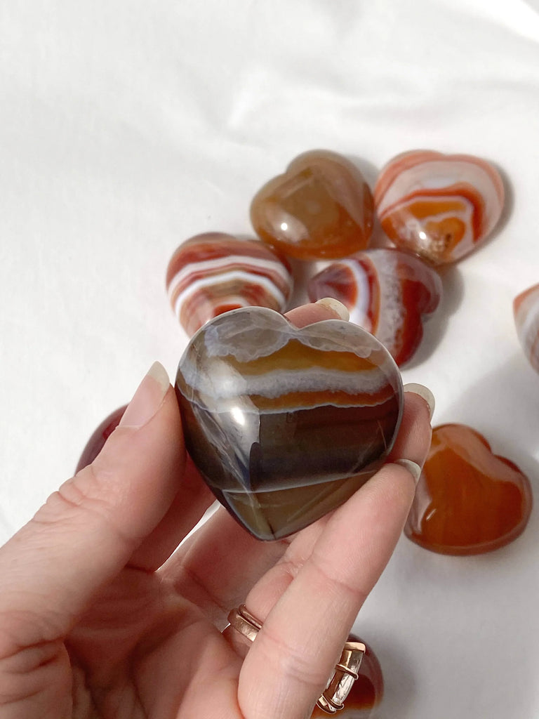 Carnelian Heart | Large - Unearthed Crystals