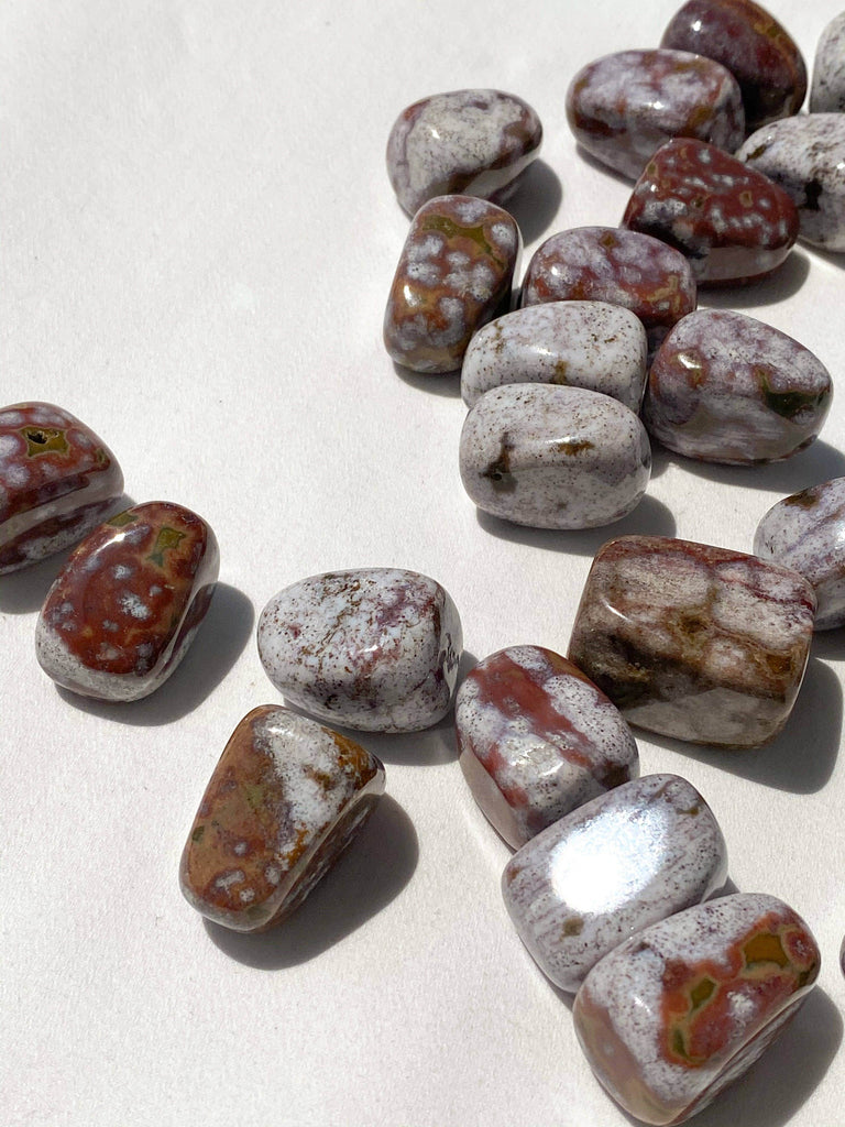 Poppy Jasper Tumble | Medium - Unearthed Crystals