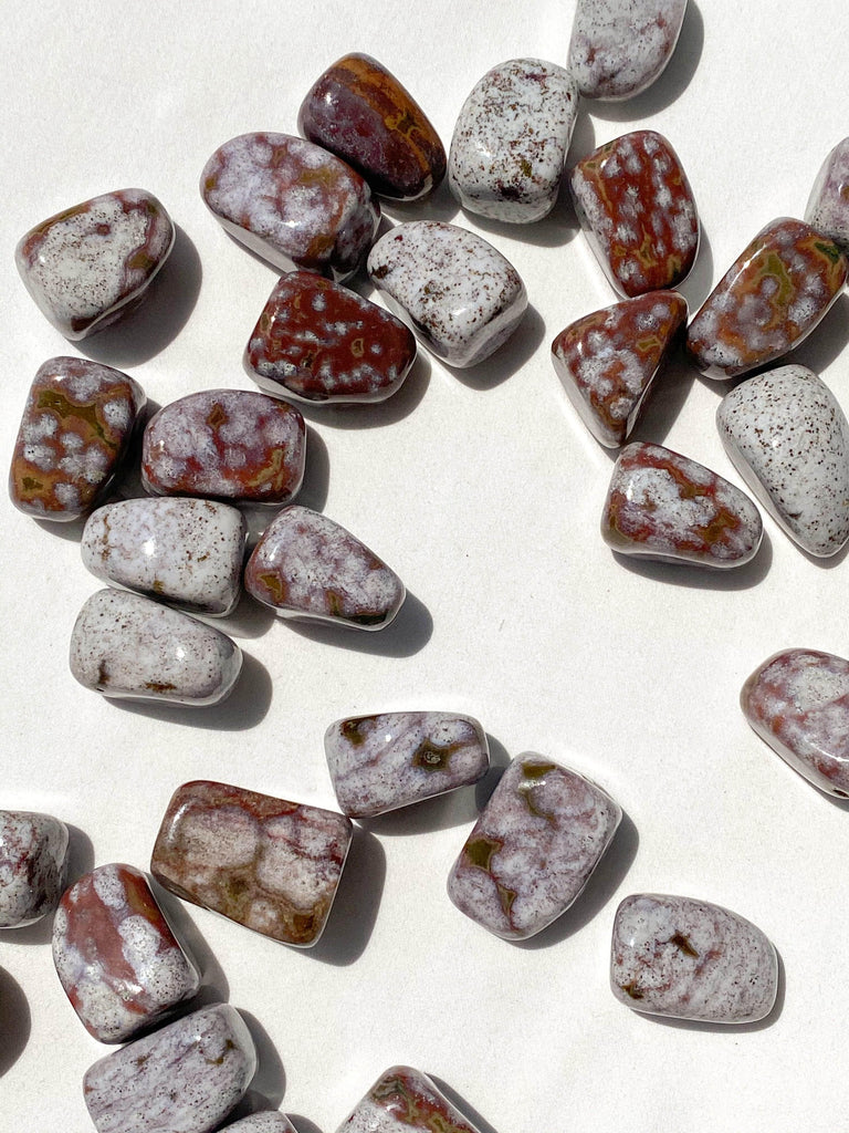 Poppy Jasper Tumble | Medium - Unearthed Crystals