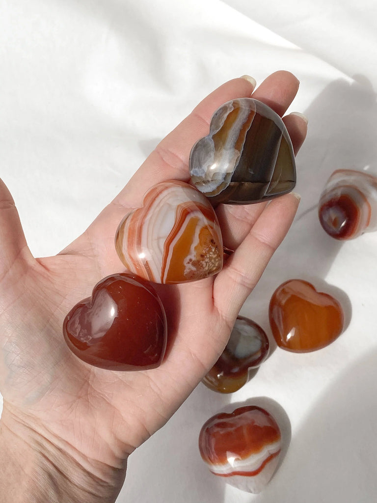 Carnelian Heart | Large - Unearthed Crystals