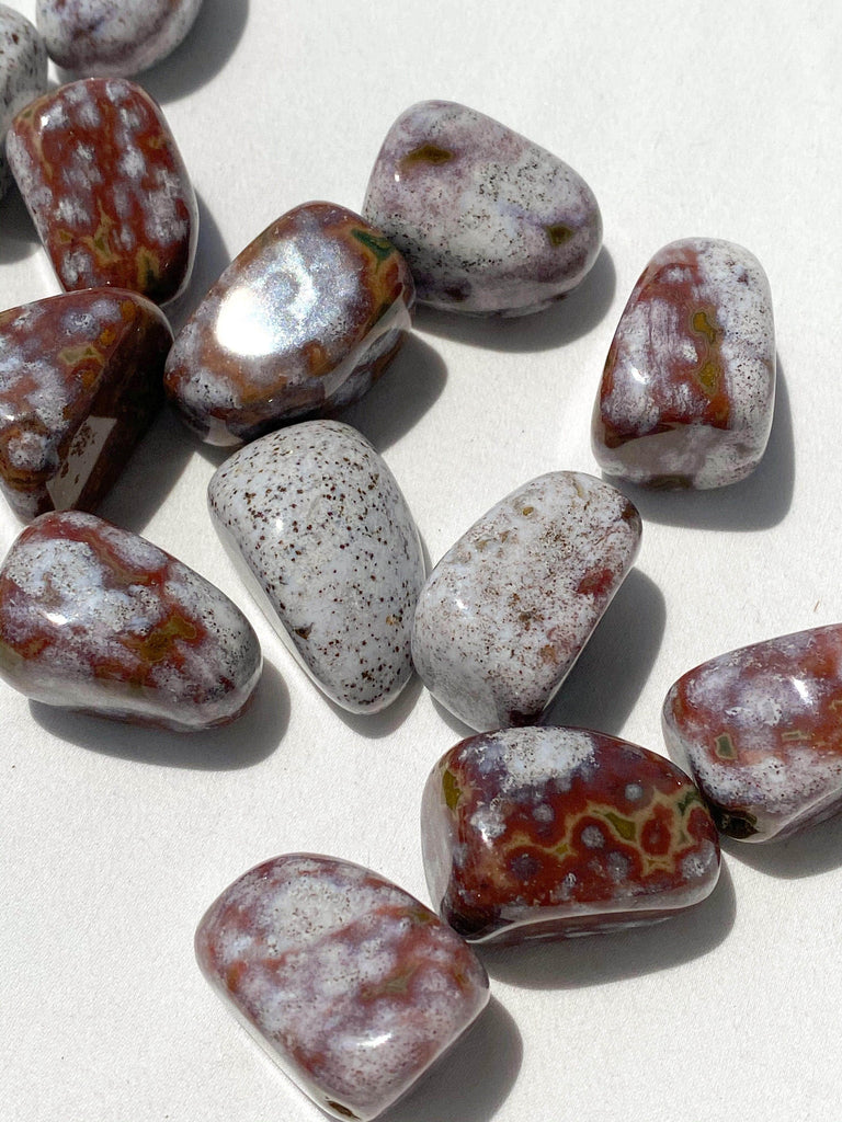Poppy Jasper Tumble | Medium - Unearthed Crystals