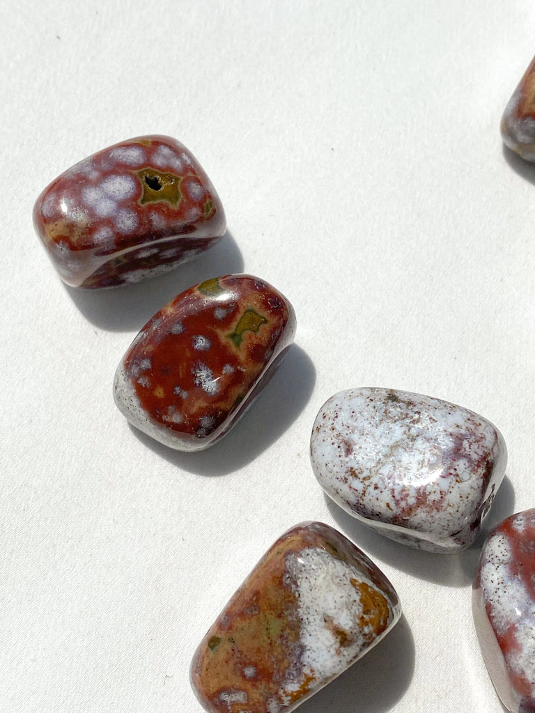 Poppy Jasper Tumble | Medium - Unearthed Crystals