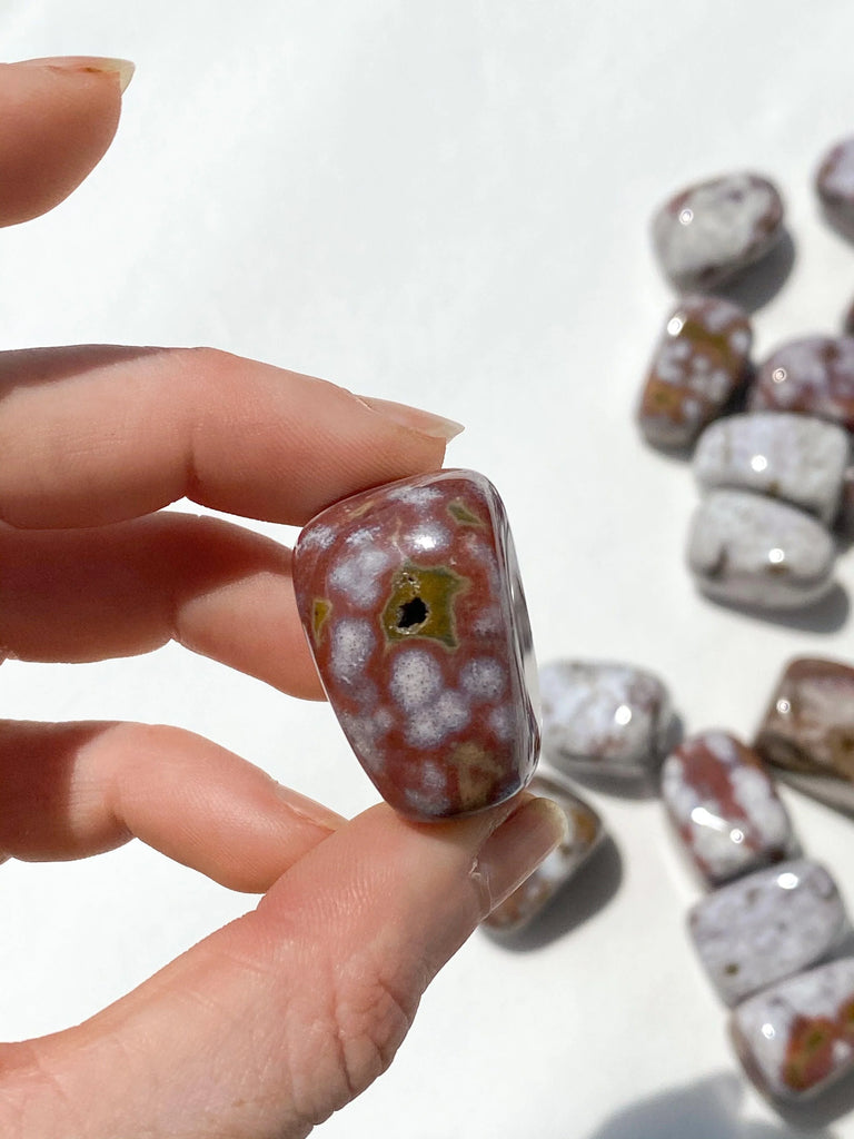 Poppy Jasper Tumble | Medium - Unearthed Crystals