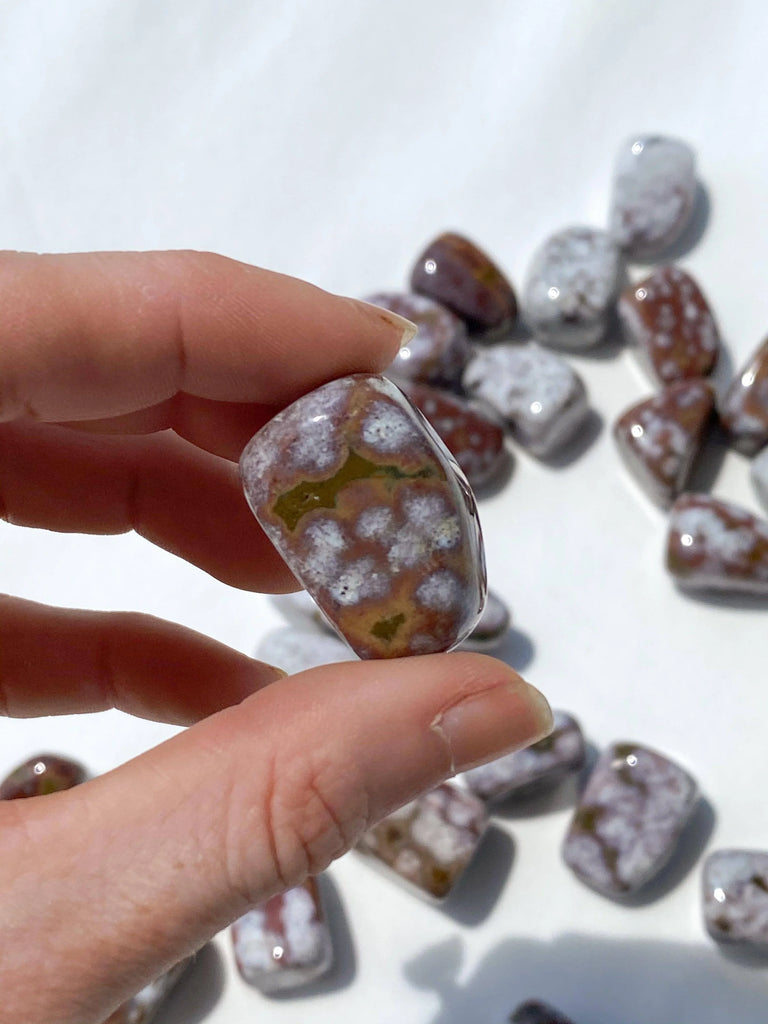 Poppy Jasper Tumble | Medium - Unearthed Crystals