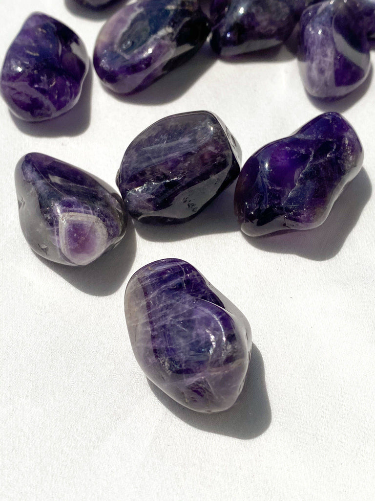Violet Amethyst Tumbles | Medium - Unearthed Crystals