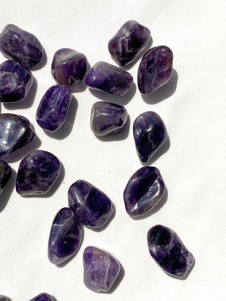 Violet Amethyst Tumbles | Medium - Unearthed Crystals