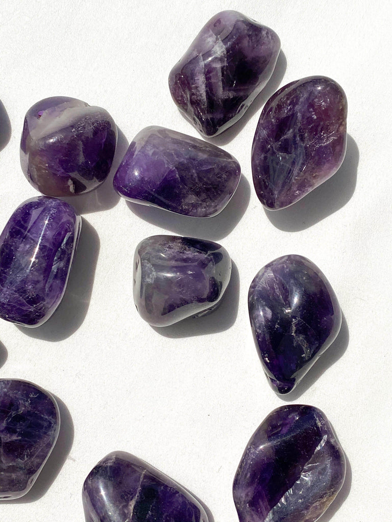 Violet Amethyst Tumbles | Medium - Unearthed Crystals