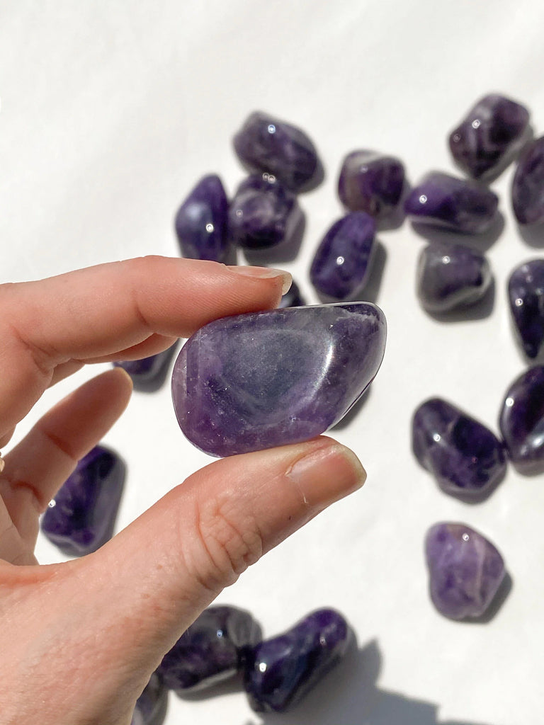 Violet Amethyst Tumbles | Medium - Unearthed Crystals