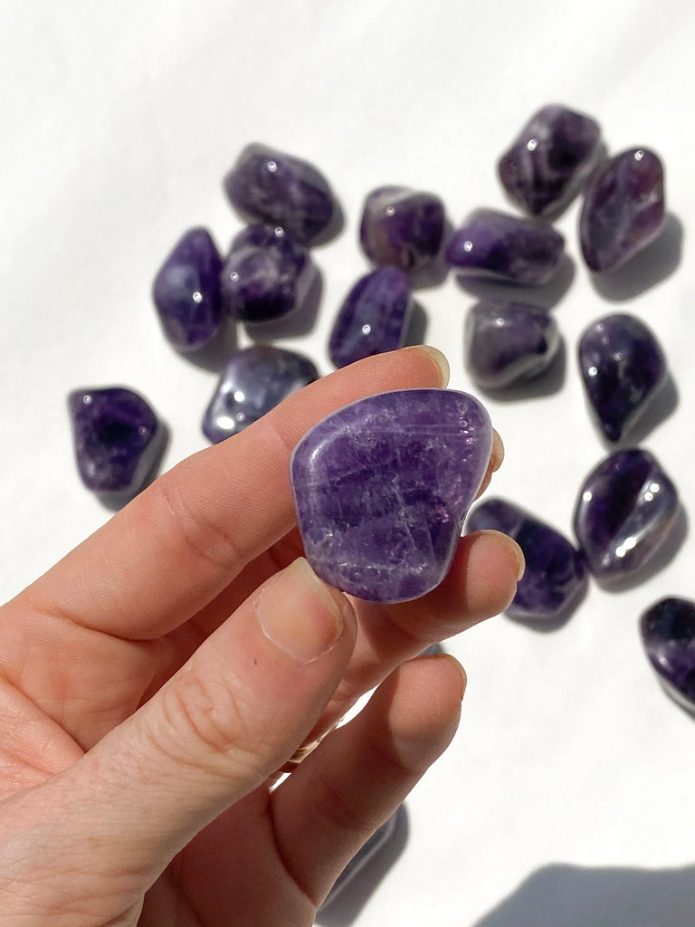 Violet Amethyst Tumbles | Medium - Unearthed Crystals
