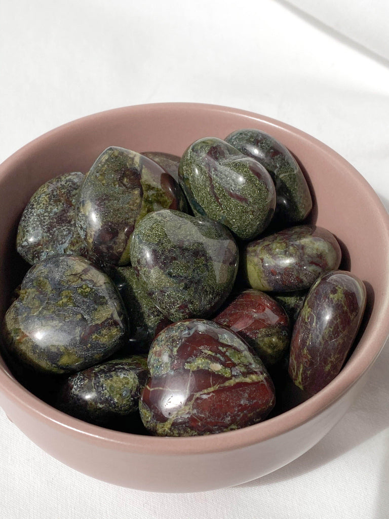 Dragon Blood Jasper Heart | Small - Unearthed Crystals
