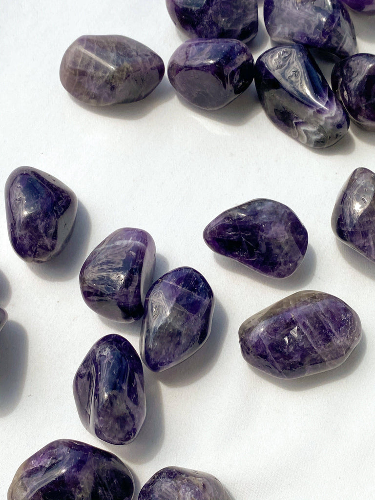 Violet Amethyst Tumbles | Large - Unearthed Crystals