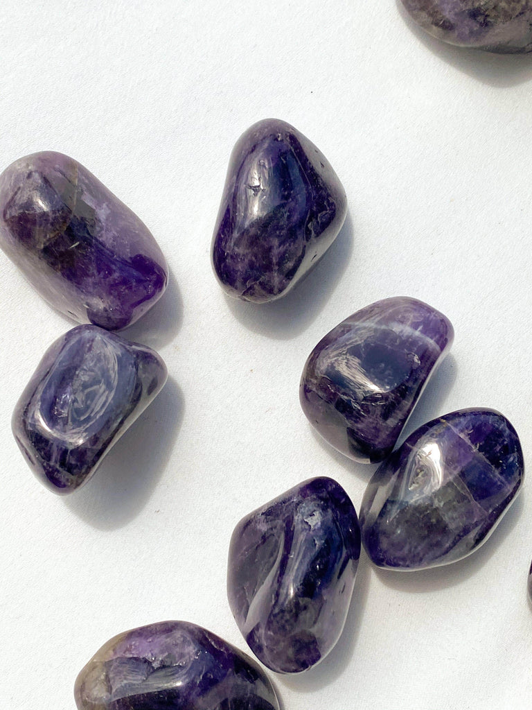 Violet Amethyst Tumbles | Large - Unearthed Crystals