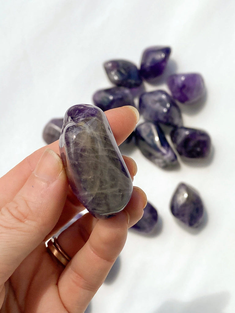 Violet Amethyst Tumbles | Large - Unearthed Crystals