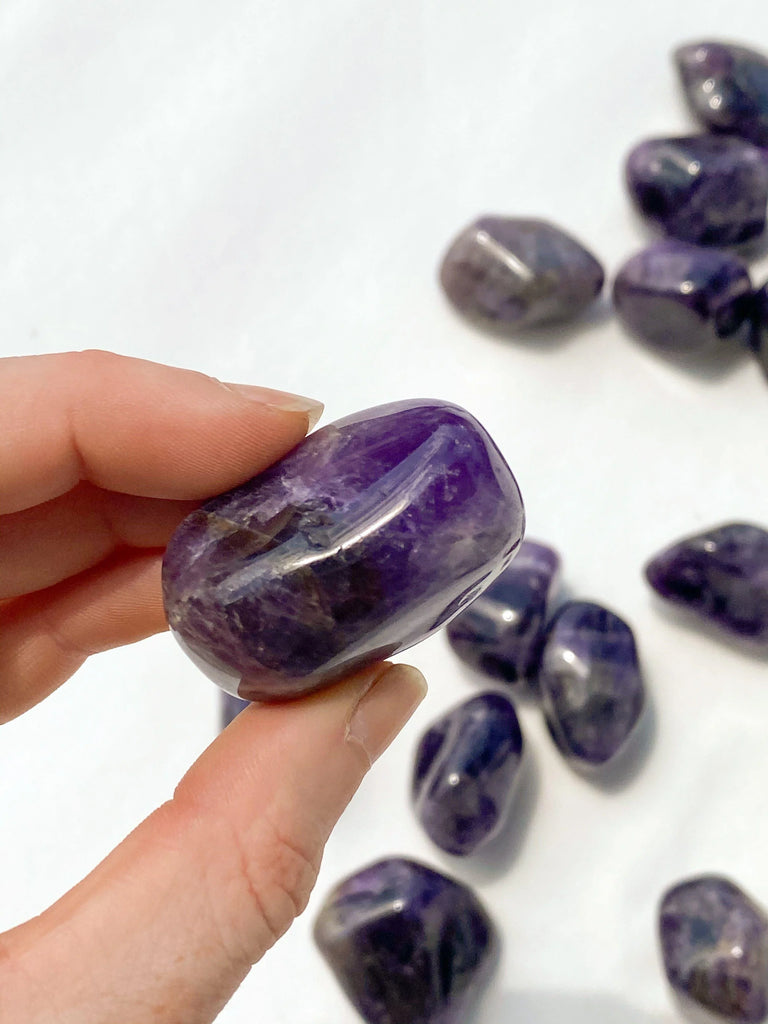 Violet Amethyst Tumbles | Large - Unearthed Crystals