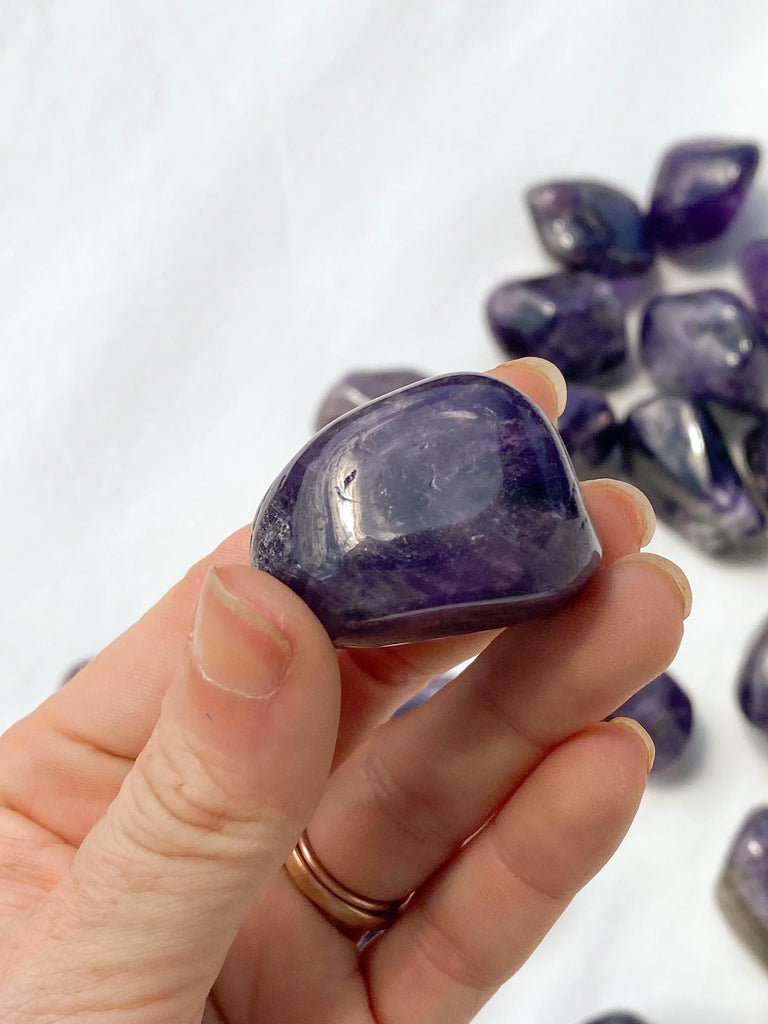 Violet Amethyst Tumbles | Large - Unearthed Crystals