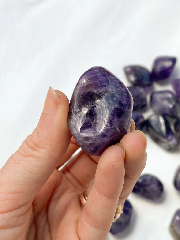 Violet Amethyst Tumbles | Large - Unearthed Crystals