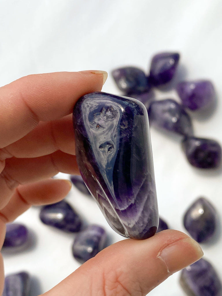 Violet Amethyst Tumbles | Large - Unearthed Crystals