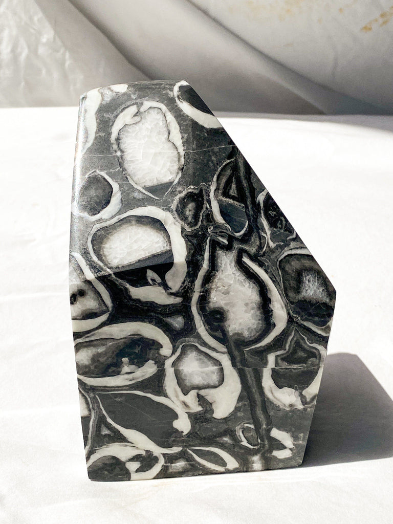 Thousand Eye Jasper Standing Freeform - Unearthed Crystals