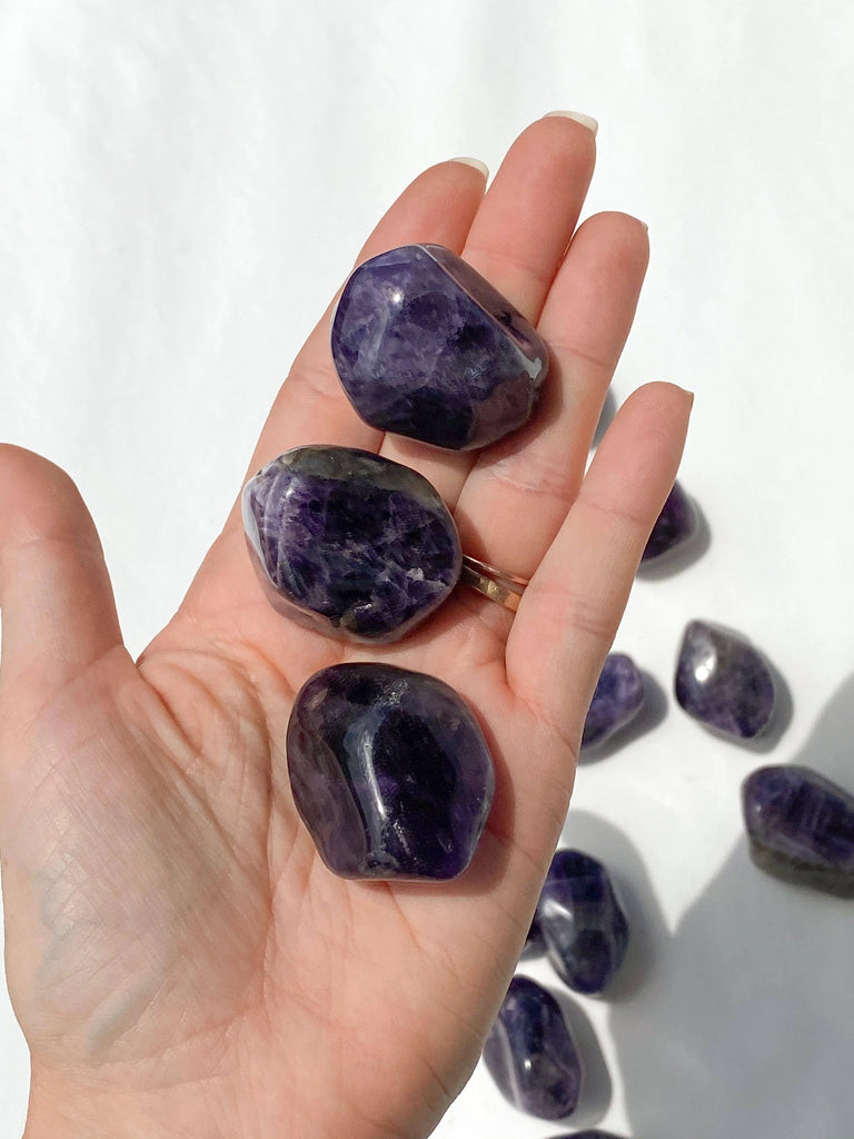 Violet Amethyst Tumbles | Large - Unearthed Crystals