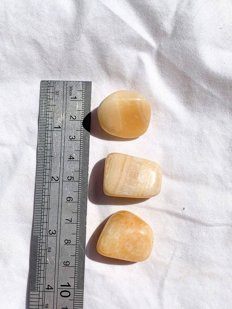 Orange Calcite Tumbles | Medium - Unearthed Crystals