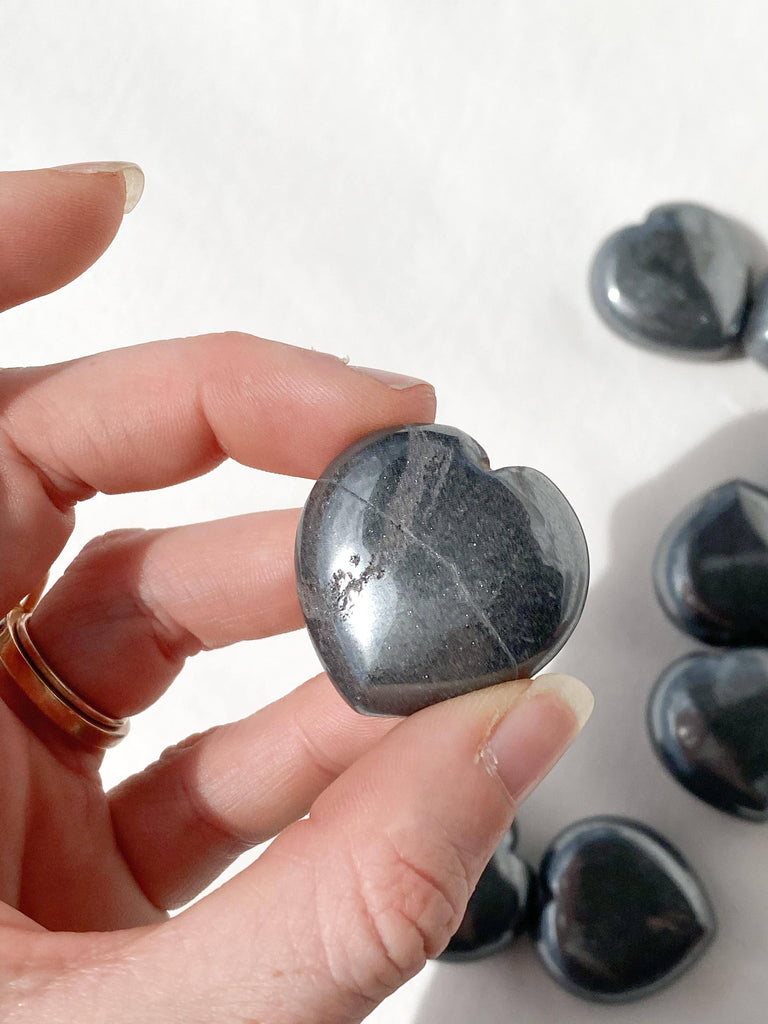 Hematite Heart | Small - Unearthed Crystals