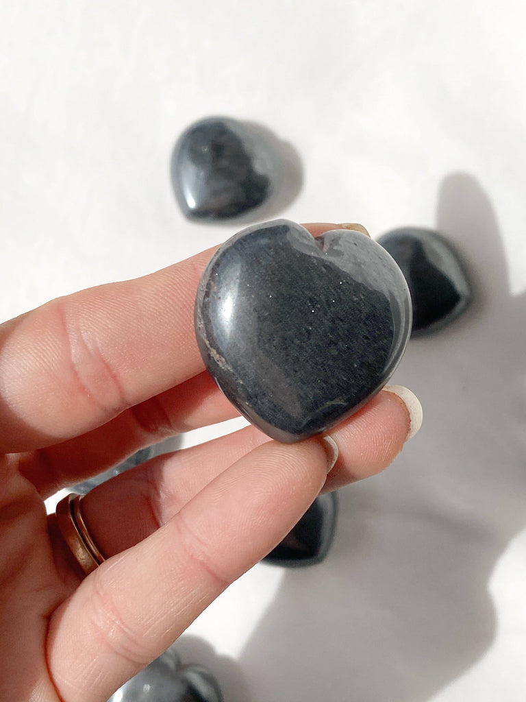 Hematite Heart | Small - Unearthed Crystals