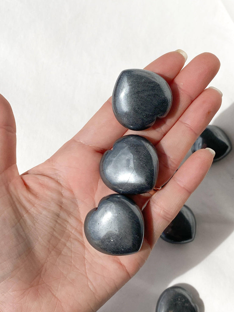 Hematite Heart | Small - Unearthed Crystals