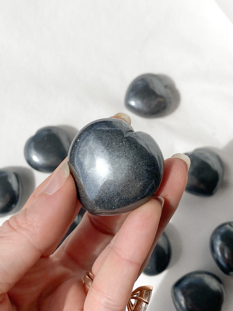 Hematite Heart | Medium - Unearthed Crystals