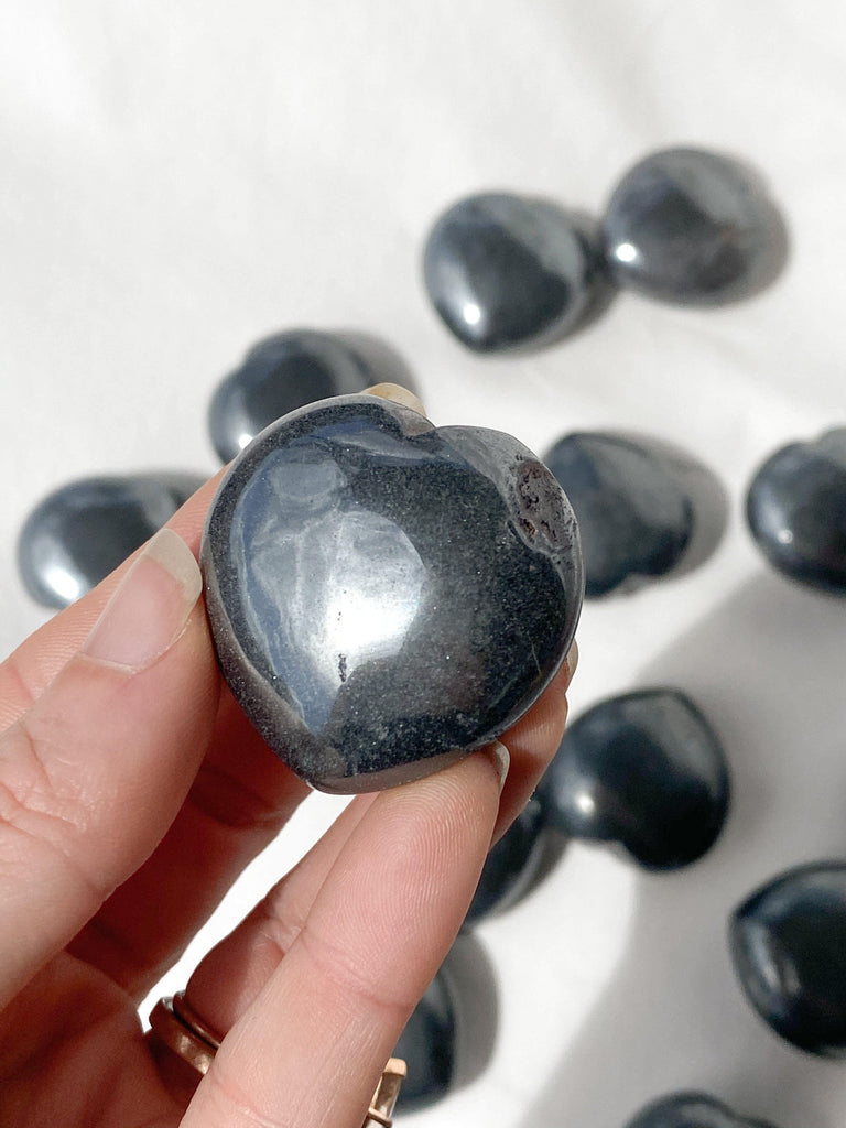 Hematite Heart | Medium - Unearthed Crystals