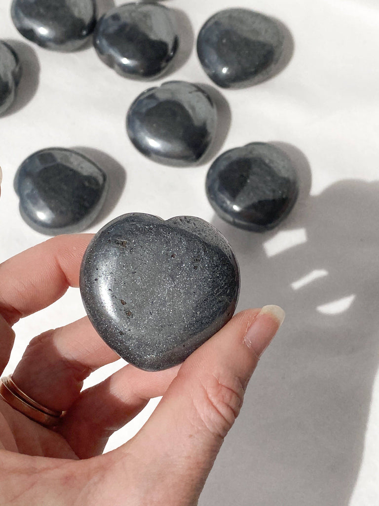 Hematite Heart | Large - Unearthed Crystals