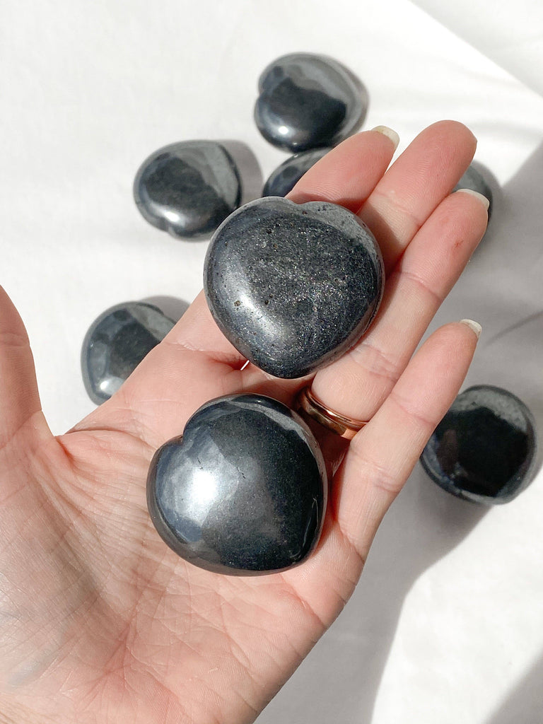 Hematite Heart | Large - Unearthed Crystals
